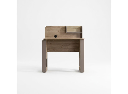 Set bureau hout tafel plank bruin kinderkamer werktafel