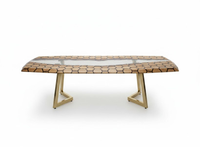 XXL Eettafel Eettafel Epoxyhars Keukentafel Groot Hout Bruin  XXL Eettafel Eettafel Epoxyhars Keukentafel Groot Hout Bruin