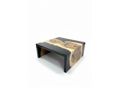 Salontafel Epoxyhars Koffietafel Massief Tafels Hout Bijzettafel Epoxy Tafel