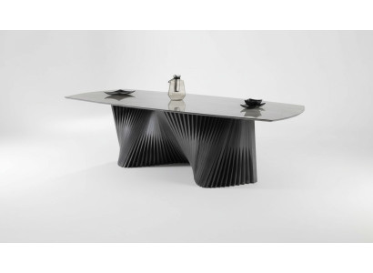 Eettafel Eetkamer Tafel Keukentafel Eetkamer Hout Zwart Tafel Luxe