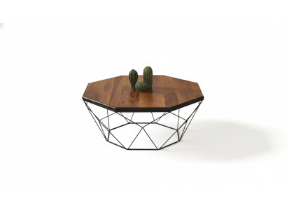Salontafel Koffietafel Bijzettafel Bruin Woonkamer Ontwerp Tafel Hout