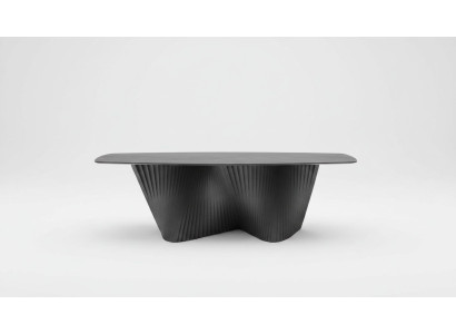 Luxe eettafel eettafel keukentafel eetkamer hout zwart tafel