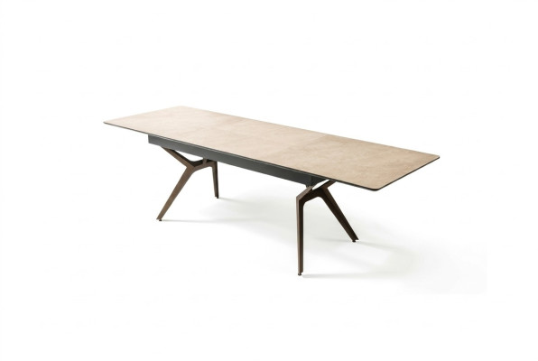 Eettafel keukentafel Uitschuifbaar design Modern Hout Grijs Tafel