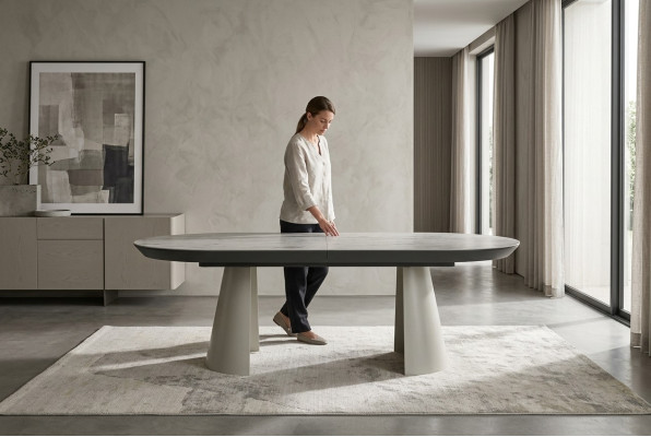 Grote eettafel Eettafel Witte Keukentafel Eetkamer Houten Tafel