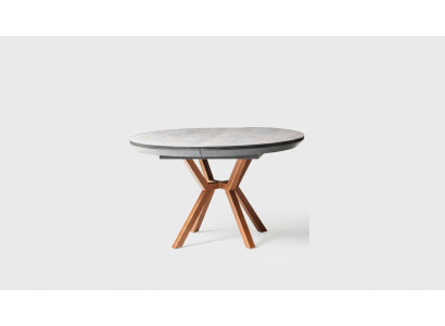 Eettafel van rundhout Luxe eettafel Keukentafel Grijs Eetkamer Hout