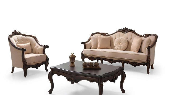 Bank Bank Bank Bank Bankstel Beige Chesterfield Set