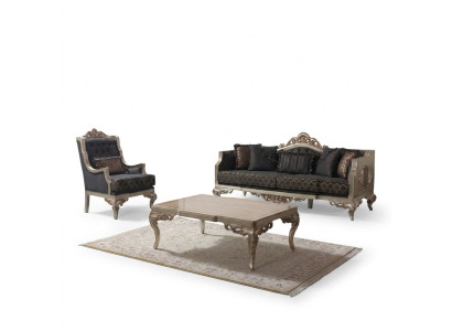 Woonkamer bankstel gestoffeerde bank Chesterfield bankstel Grijs Stof Woonkamer bankstel gestoffeerde bank Chesterfield bankstel Grijs Stof