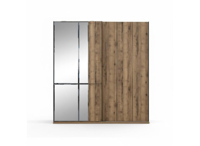 Ontwerp kledingkasten Kledingkast Kasten Bruin Hout Spiegel Nieuw