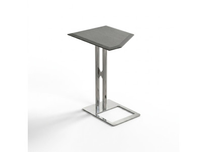 Bijzettafel Tafel Salontafel Woonkamer Roestvrij staal Zilver Meubels