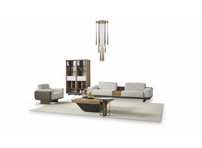 Garnituur vierzits bankstel Fauteuil Stof Stoffen bankstel Modern Sofa