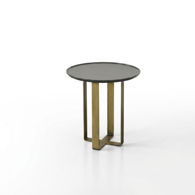 Bijzettafel Tafel Salontafel Woonkamer Roestvrij Staal Goud Meubels.