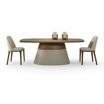 Groep eethoek eetgroep eettafel bruin hout set 7-delig eettafel