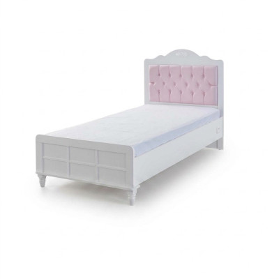 Kinderbed Bed Kinderkamer Kindermeubels Roze Hout Chesterfield