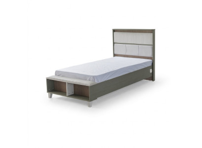 Bedframe Kinderbed Bed kinderkamer kinderkamermeubels Grijs Hout