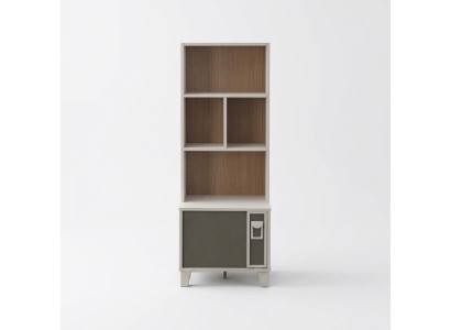 Boekenkast Boekenkast Staande plank Plank Hout Grijs Kinderkamer
