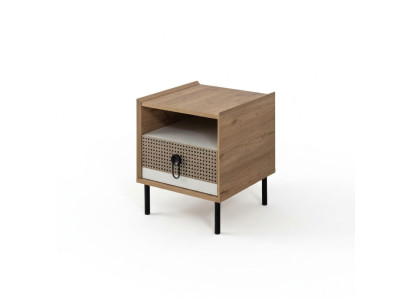 Nachtkastje Nachtkastjes Console Hout Kinderkamer Modern Bruin Tafel