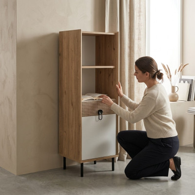 Boekenkast Kast Kantoorrek Houten Houten kast Bruin Kinderkamer
