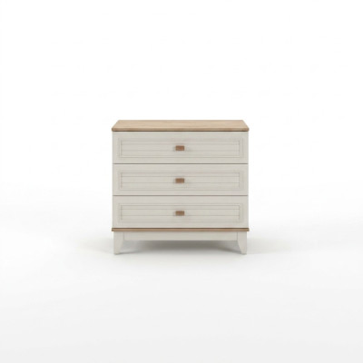 Kindercommode Commode Hout Kinderkamer Wit Kast Modern Design