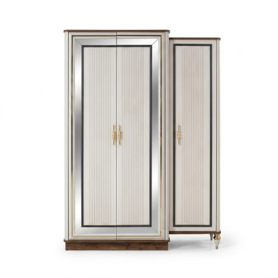 Kledingkast kinderkast houten kast kast hout beige modern
