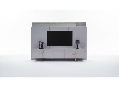 Sideboard RTV Lowboard TV Ständer Roze Hout Modern Woonkamer Kast