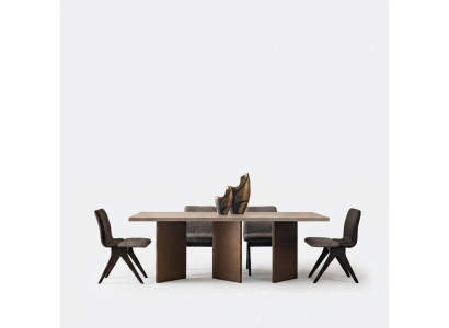 Eetgroep Eethoek Eetkamermeubelen Eettafel Eetkamer 7-delig Hout Grijs