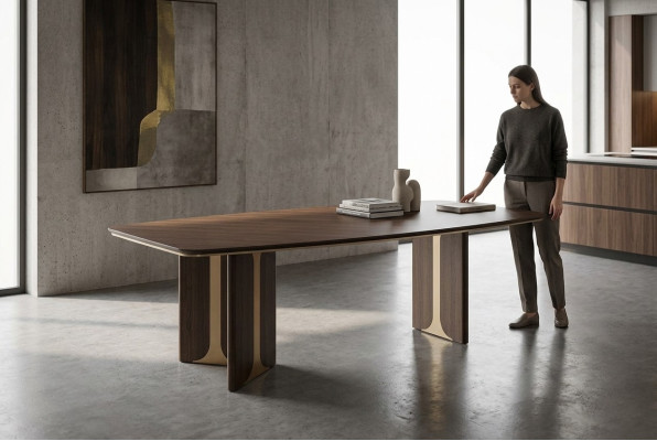 Eettafel Tafel Eetkamer Eettafel Hout Bruin Eetkamermeubilair