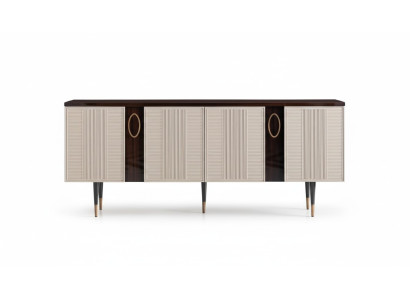 Sideboard Dressoir Ladekast Houten Kast Wit Ontwerp Eetkamer meubels
