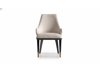 Groep eetkamerstoelen keukenstoelen set 2-delig stoelen fauteuils beige