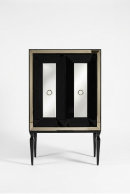 Ontwerp bargkast kast houten kast houten bar zwart drankjes