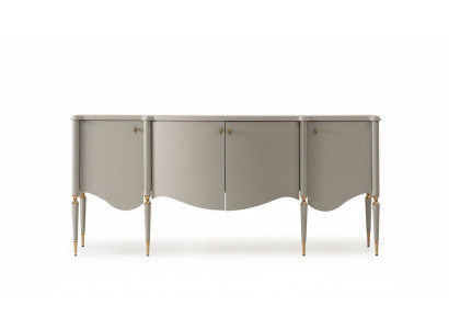 Dressoir Sideboard Kast Hout Beige Ladekast Eetkamermeubels
