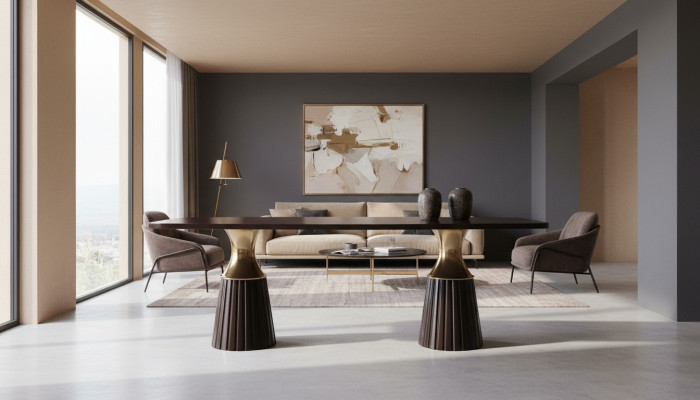 Eettafel Tafel Tafel Zwart Houten Eettafel Ontwerp