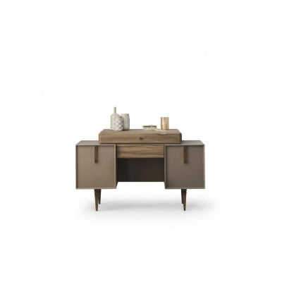 Kaptafel Kaptafel Dressoir Hout Grijs Slaapkamer Commode