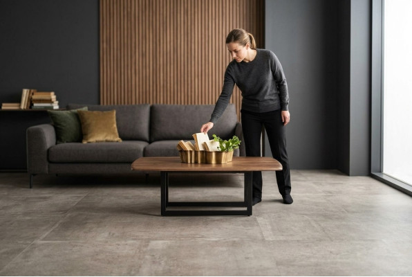 Salontafel Koffietafel Bijzettafel Koffietafel Bruin Woonkamer Hout