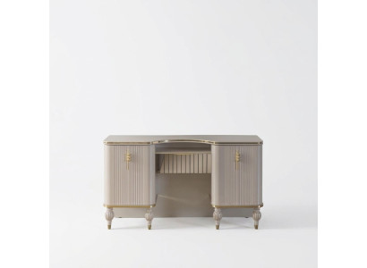 Beige make-uptafel Ontwerper kaptafel Slaapkamer Exclusieve meubels