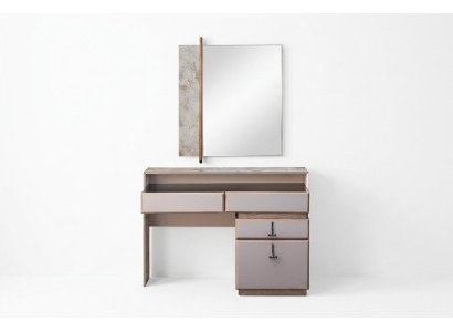 Kaptafel Make-uptafel Make-upconsole Spiegel Console tafel Grijs