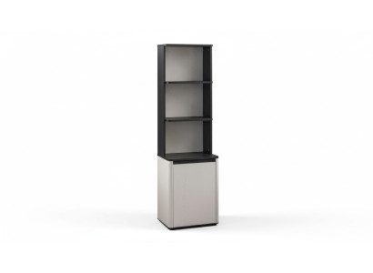 Wit-zwarte boekenkast Designer boekenplank Kinder staand rek
