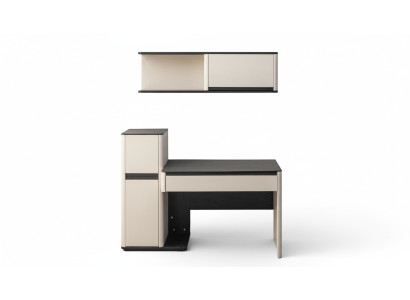 Witte Moderne Bureau Ontwerper Kinder Computerbureau Wandkast