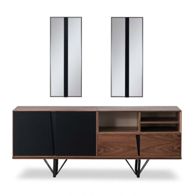 Houten kast dressoir dressoir kast dressoir bruin houten eetkamer