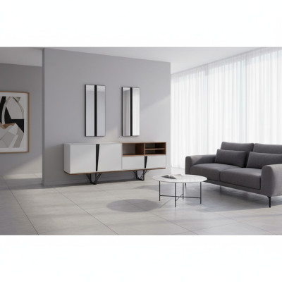 Luxe dressoir buffetkast kast dressoir houten kast hout wit