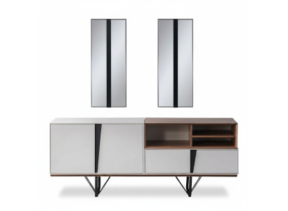 Luxe dressoir buffetkast kast dressoir houten kast hout wit