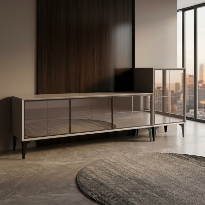 Sideboard TV-stand RTV Lowboard Wit Houten Tafel Meubels Woonkamer