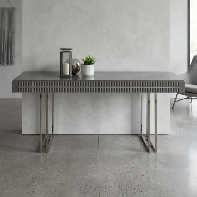 Moderne eettafel eettafel tafel eetkamer meubels hout grijs