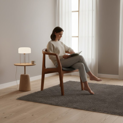 Garnituur eetkamerstoelen keukenstoelen houten stoelen set van 6 stoelen bruin