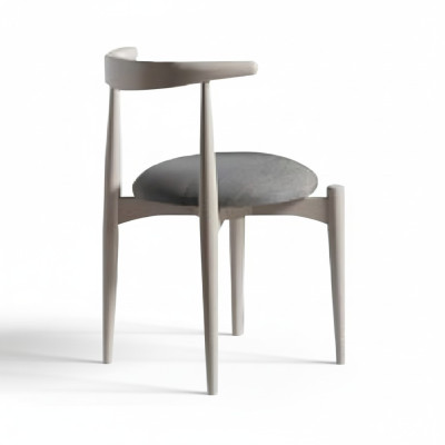 Zithoek Keukenstoelen Eetkamerstoelen Houten stoelen 4-delige stoelen Beige
