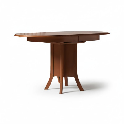 Klassieke eettafel eettafel bruin hout houten tafel klein