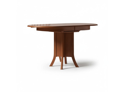 Klassieke eettafel eettafel bruin hout houten tafel klein