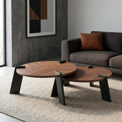 Sofatafel Salontafel Koffietafel Bijzettafel Hout Bruin Tafel Design