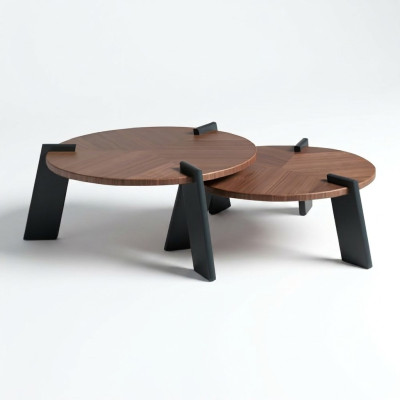 Sofatafel Salontafel Koffietafel Bijzettafel Hout Bruin Tafel Design