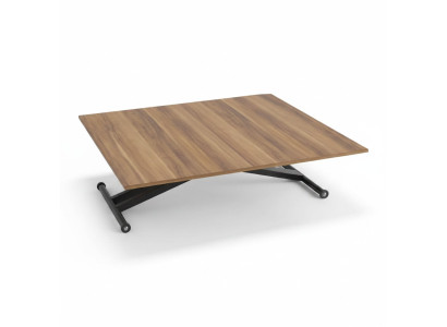 Eettafel Salontafel Uitschuifbare tafel Hout Bruin Koffietafel 120 cm