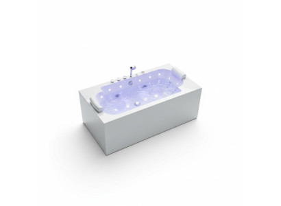 Whirlpool LED Wanne Spa Binnenkuip Whirlpool Hydrotherapie